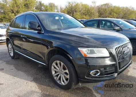 2016 Audi Q5 2.0T Premium из США, поврежденный, VIN WA1L2AFP9GA091916